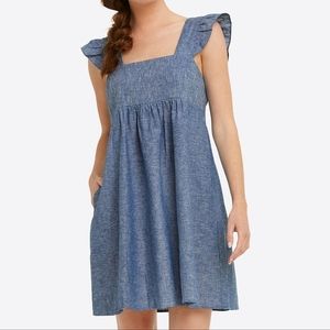 🔷️SOLD🔷️DRAPER JAMES | Chambray Dress
